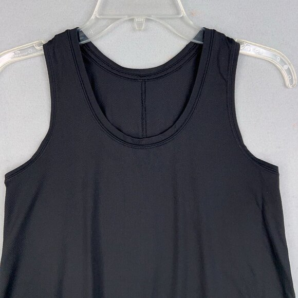 Lululemon Shirt Womens 4* Black Essential Tank Train Minimal Athleisure Workout - Picture 3 of 12